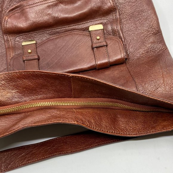 Banana Republic Brown Leather Handbag - Picture 2 of 8